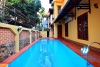 Big yard, swiming pool and five bedrooms house for rent in Tay Ho district, Ha Noi.